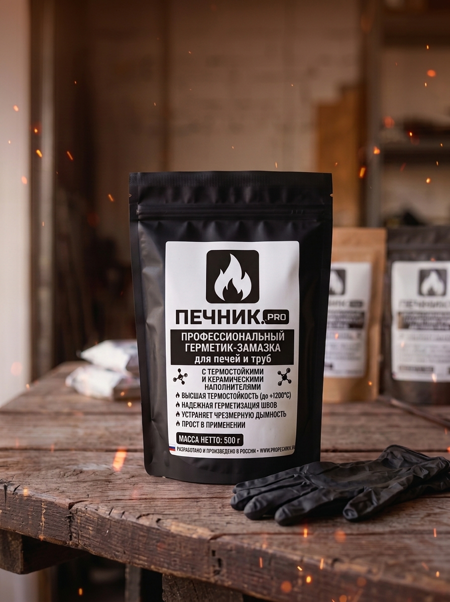 Герметик-замазка ПЕЧНИК.PRO
